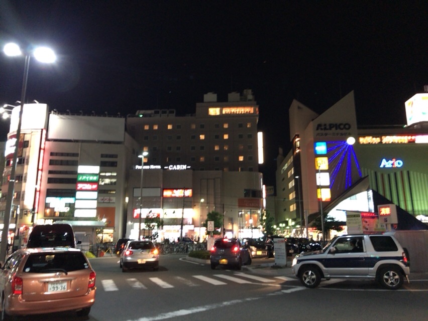 八王子に似た雰囲気のある松本駅前