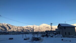 長野県の冬は寒い