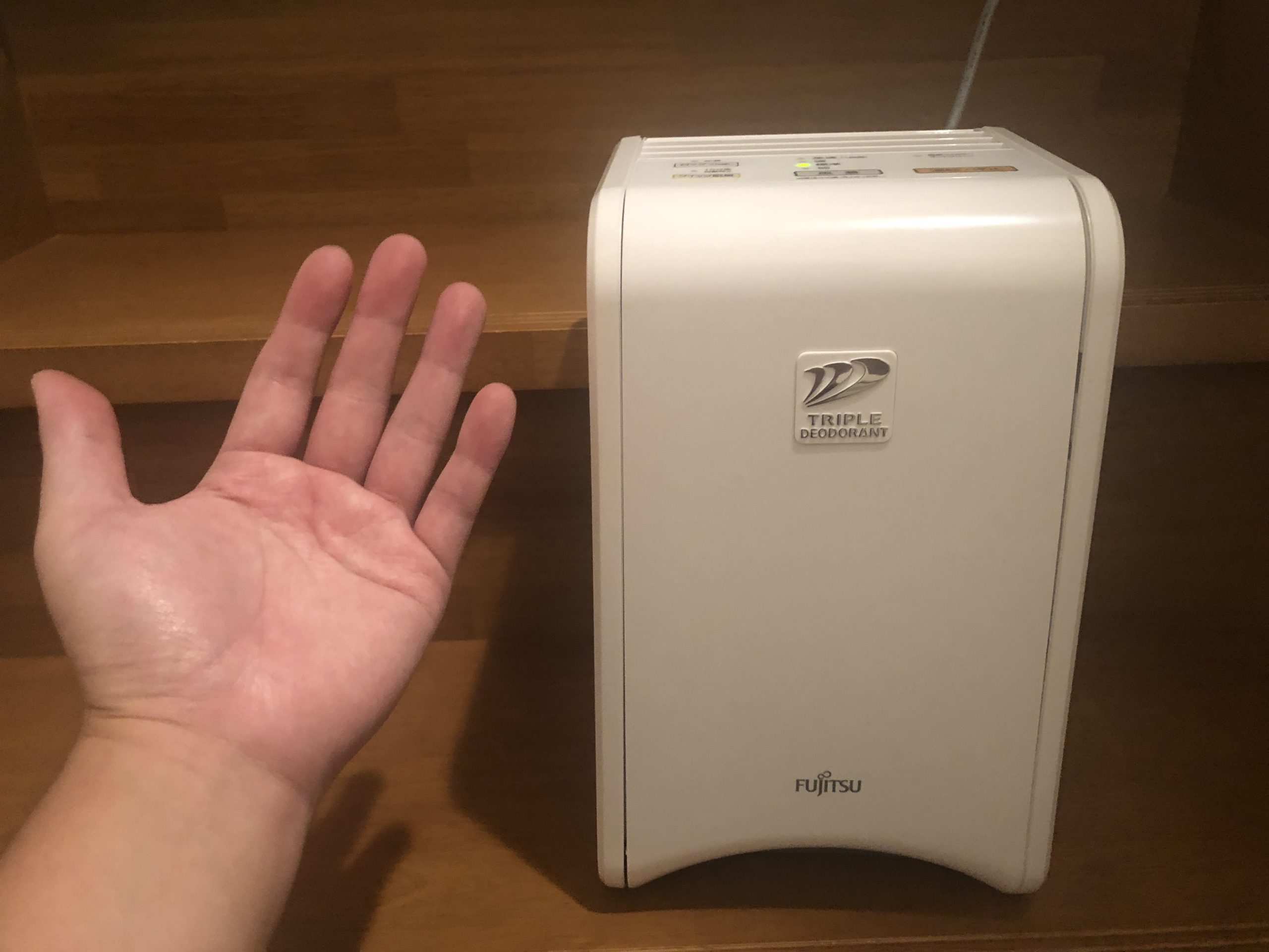 FUJITSU GENERAL DAS-15E-W 脱臭機 富士通 ゼネラル - 空気清浄器