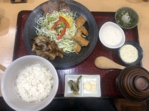 ミックス定食