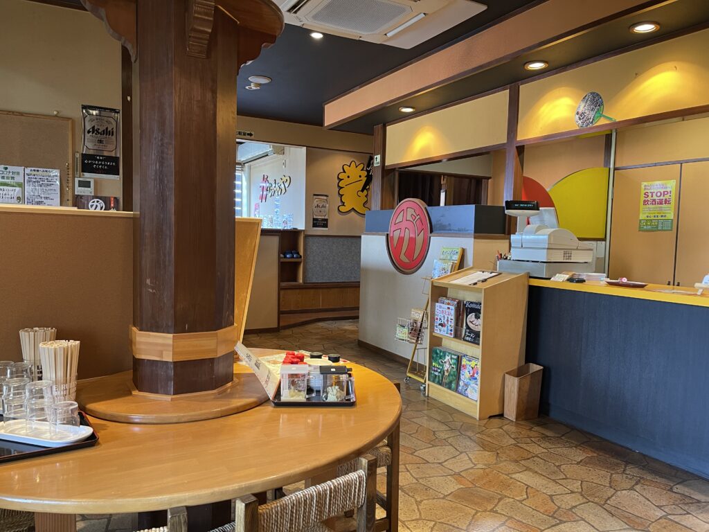 ラーメン部がじゃがじゃの店内
