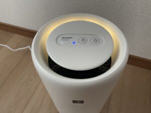 【レビュー】シャープの空気清浄機『FU-NC01-W』を花粉対策に1年間使用してみた